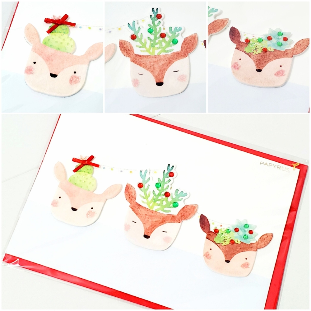 Reindeer Christmas Card